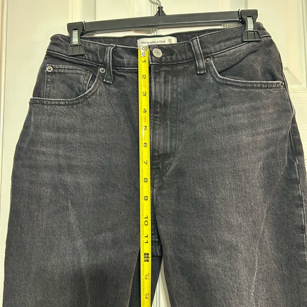 Abercrombie & Fitch Dark Kick Flare Jeans Size 27 - Picture 4 of 6